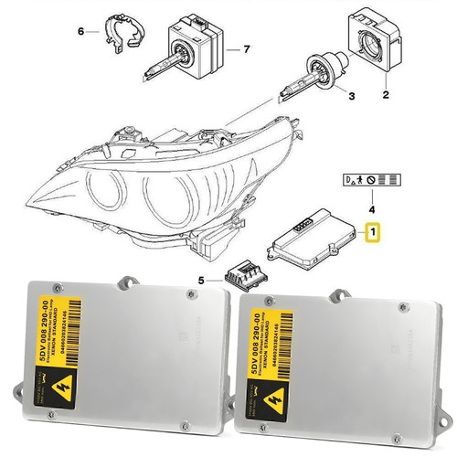 Xenon steuergerät - 2x,